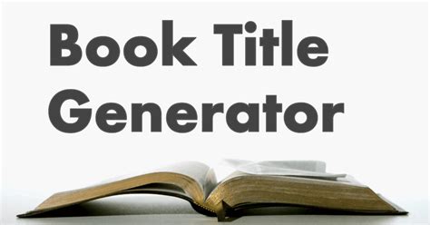 Random Book Generator.
